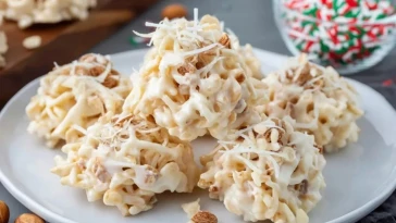 Rochers Au Chocolat Blanc