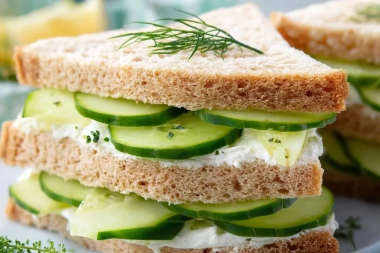 Sandwichs Au Concombre