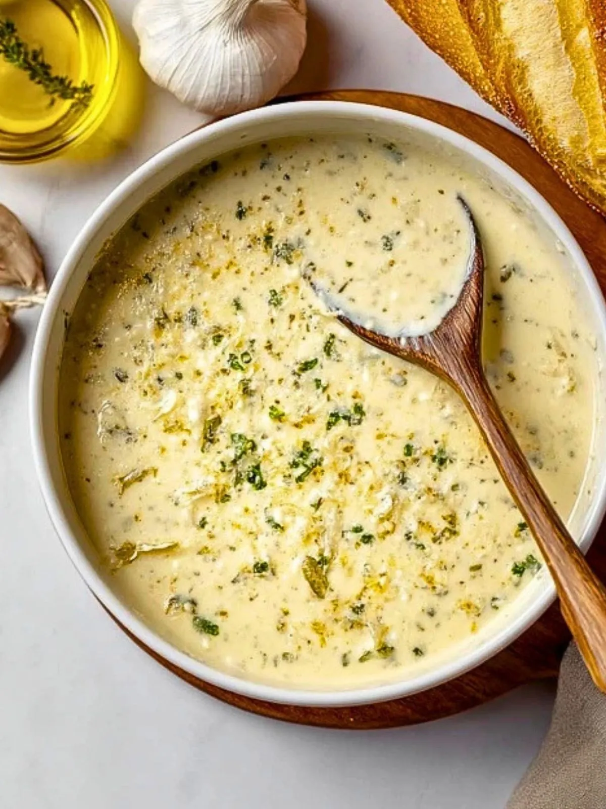 Sauce Ail Parmesan En Une Seule Casserole (1)