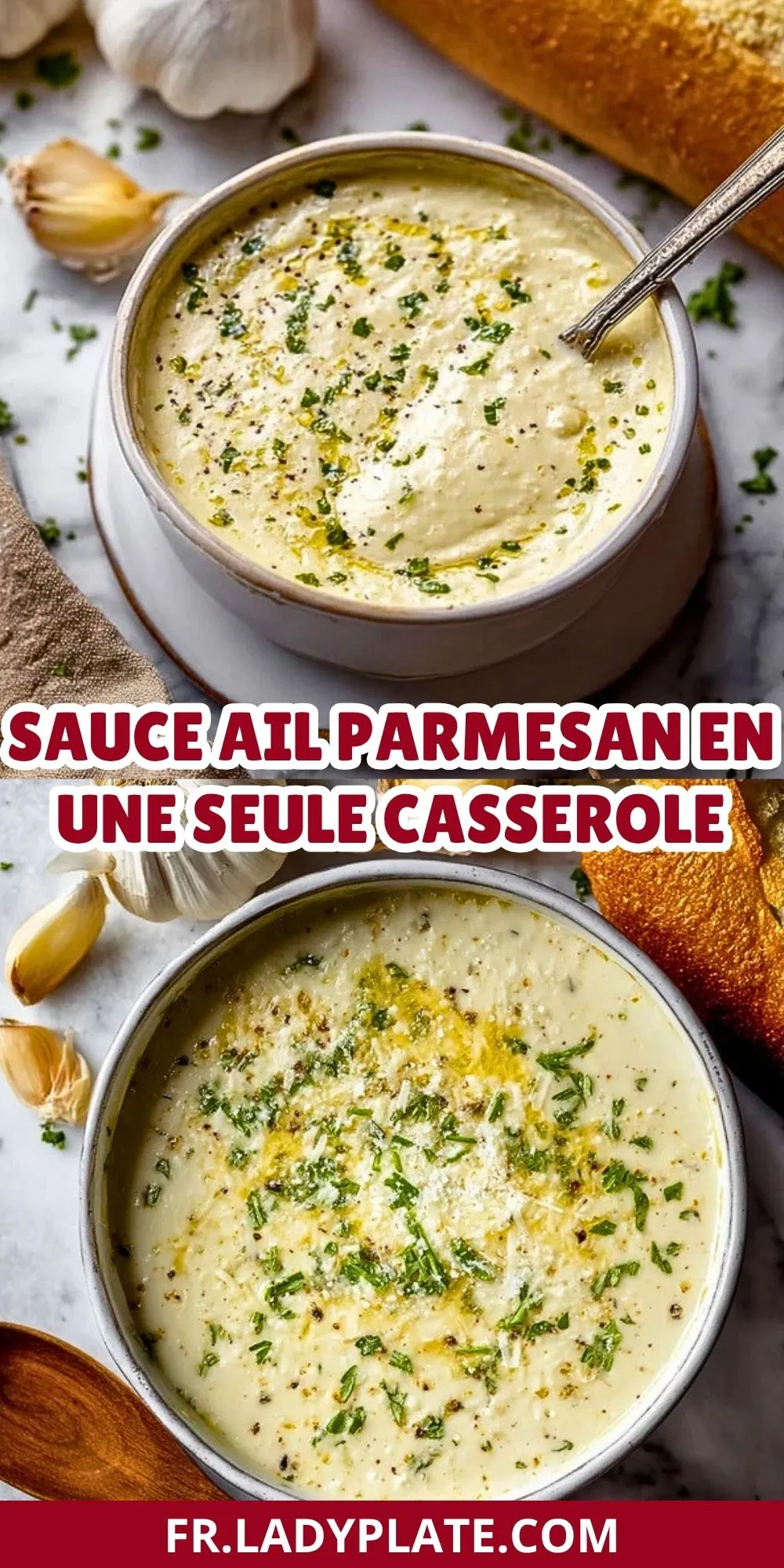 Sauce Ail Parmesan En Une Seule Casserole (2)