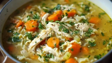 Soupe Au Poulet Bienfaisante