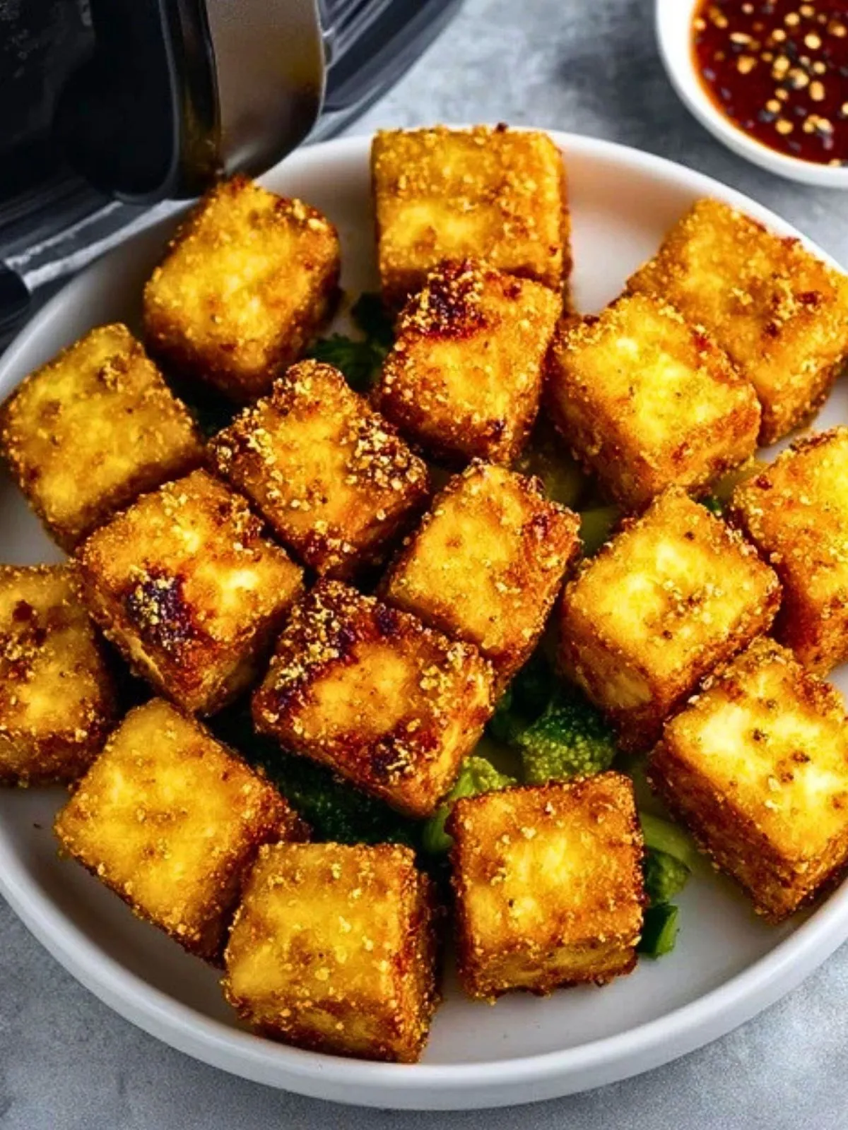 Tofu Croustillant à la Friteuse à Air (1)