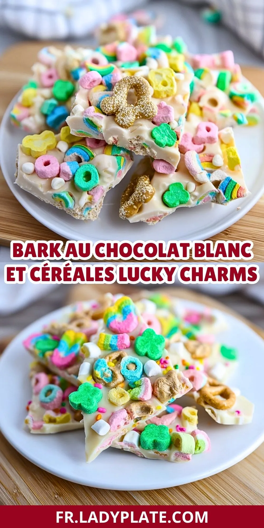 Bark Au Chocolat Blanc Et Céréales Lucky Charms (2)