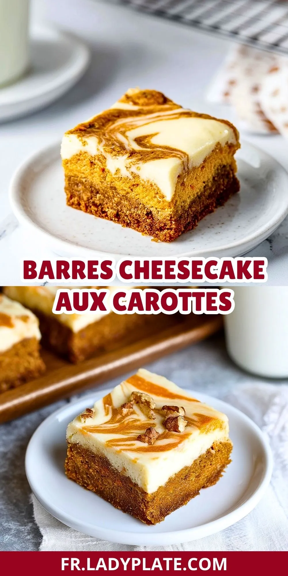 Barres Cheesecake Aux Carottes (2)