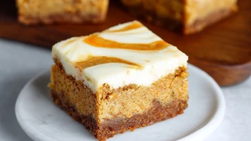 Barres Cheesecake Aux Carottes