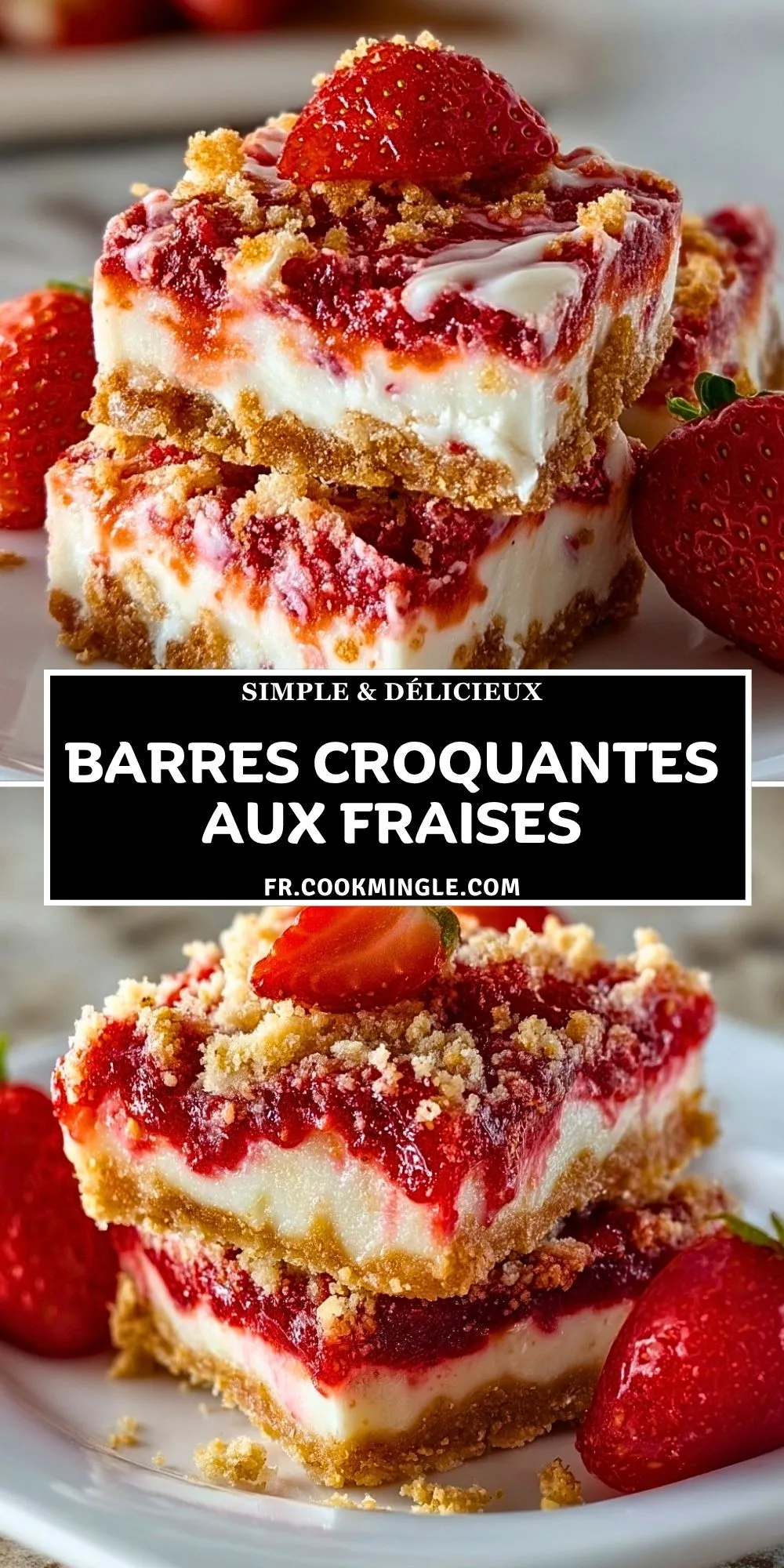 Barres Croquantes aux Fraises (2)