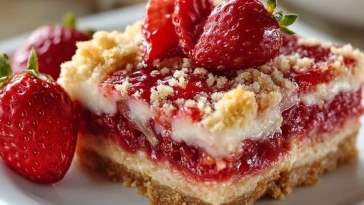 Barres Croquantes aux Fraises