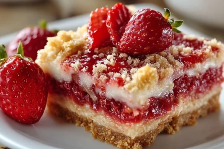Barres Croquantes aux Fraises