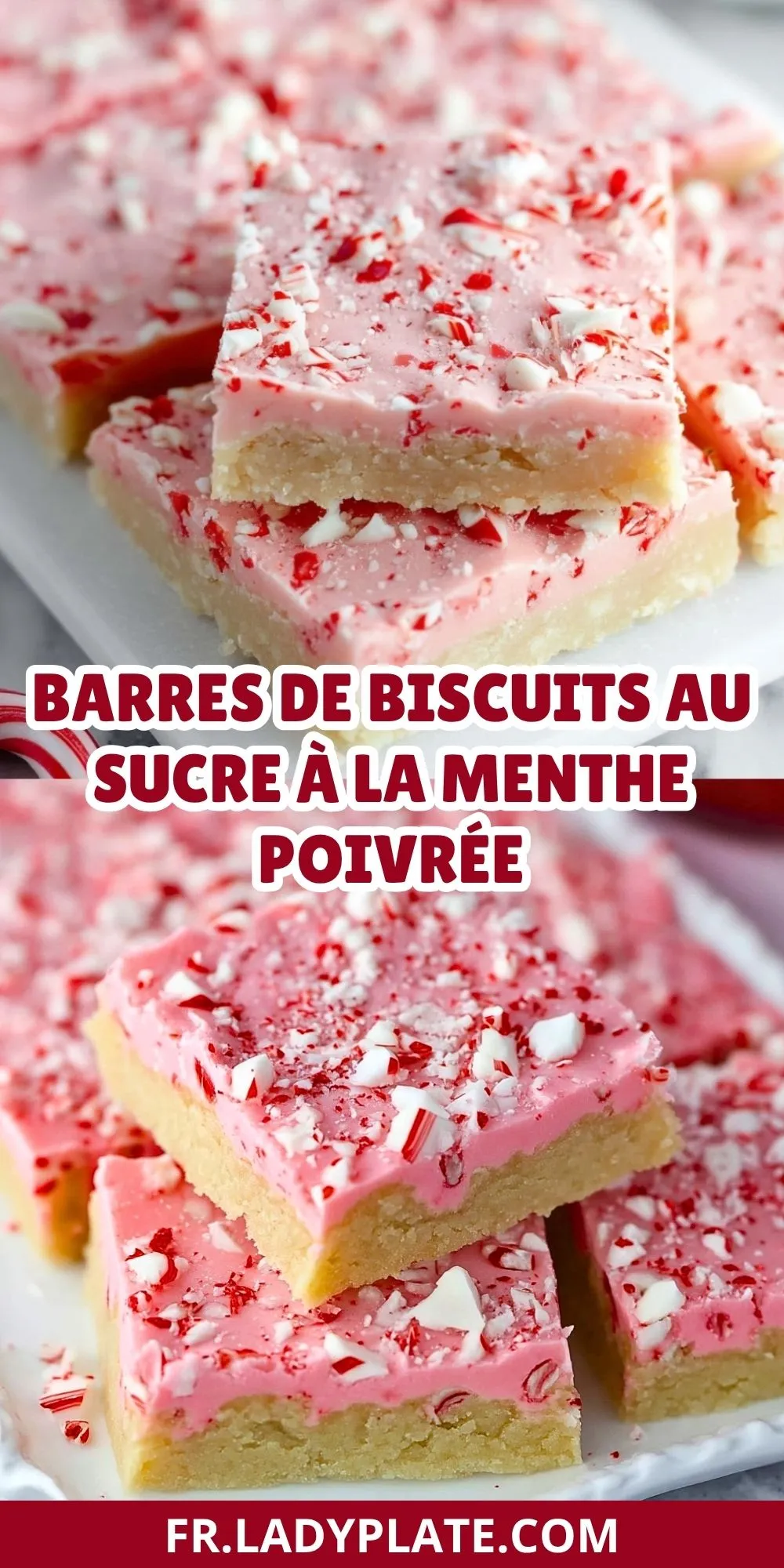 Barres De Biscuits Au Sucre À La Menthe Poivrée (2)