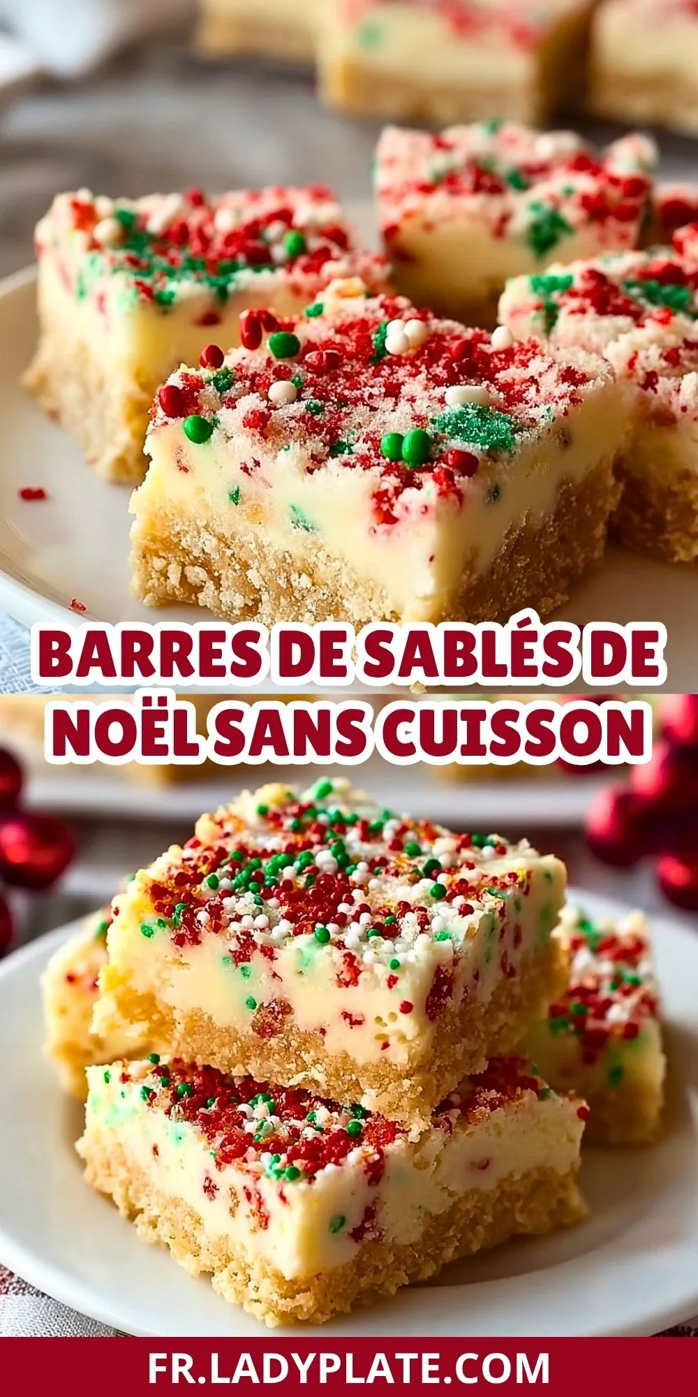 Barres De Sablés De Noël Sans Cuisson (2)