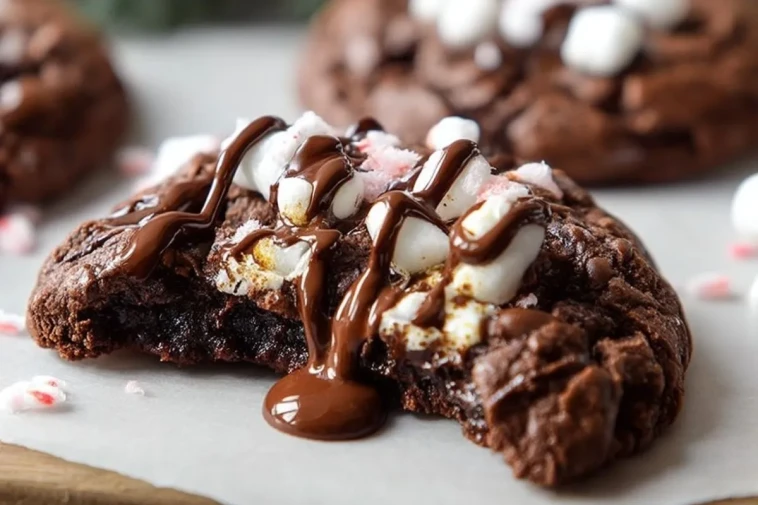 Biscuits Au Chocolat Chaud De Noël