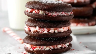 Biscuits Sandwich Chocolat Menthe