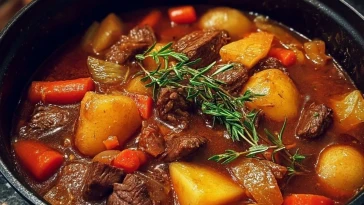 Boeuf Bourguignon Simple