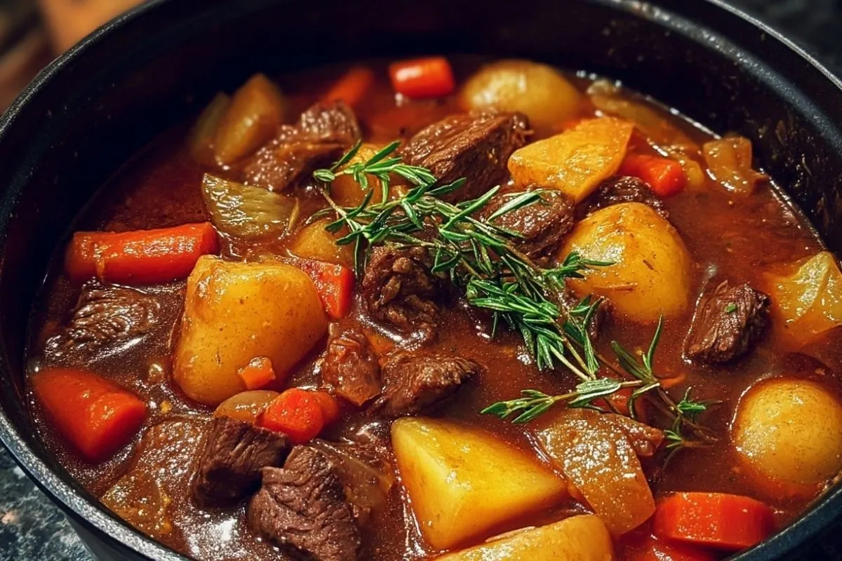 Boeuf Bourguignon Simple