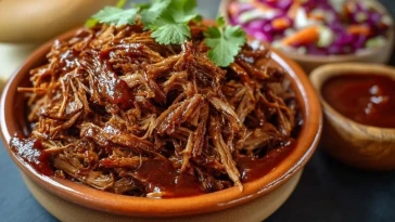 Boeuf Effiloché aux Épices Barbecue