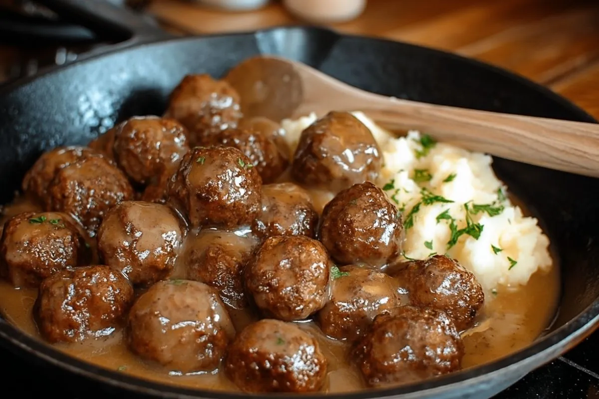 Boulettes De Viande À La Sauce