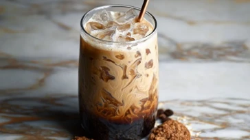 Café Froid aux Cookies à lAvoine