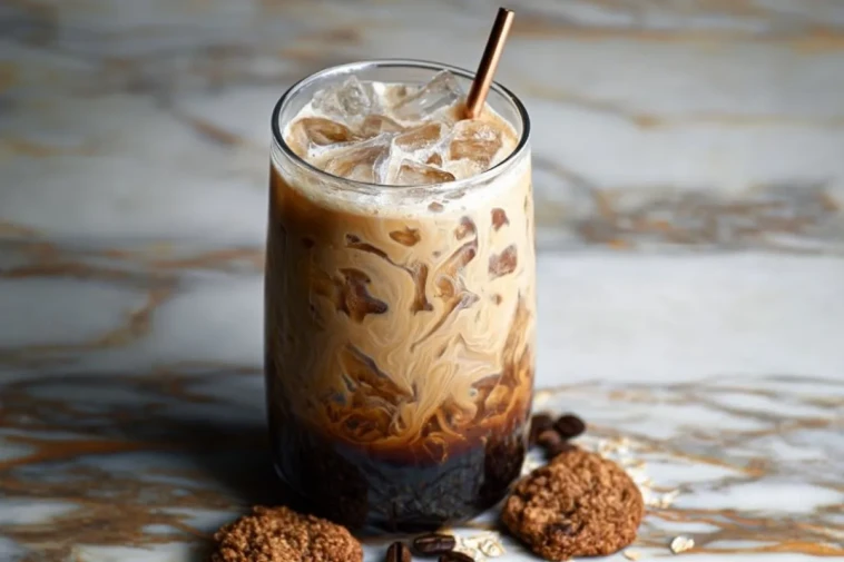 Café Froid aux Cookies à lAvoine
