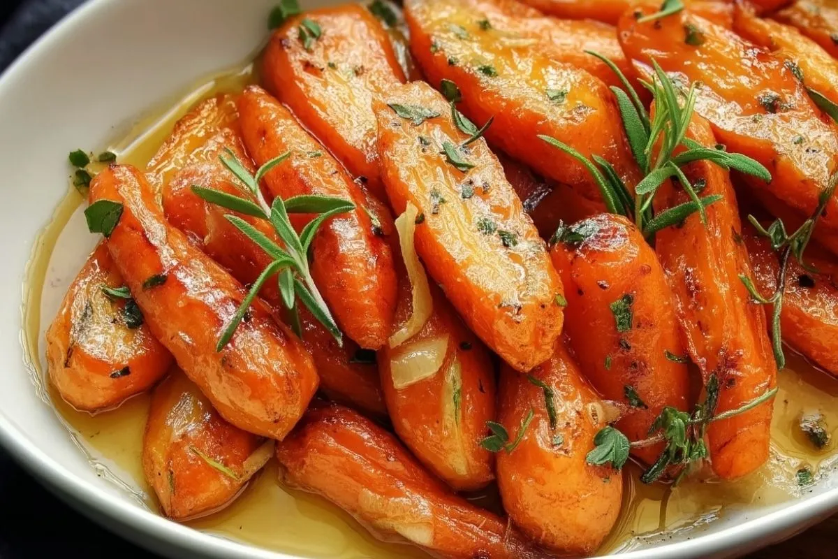Carottes Glacées Au Sirop DÉrable