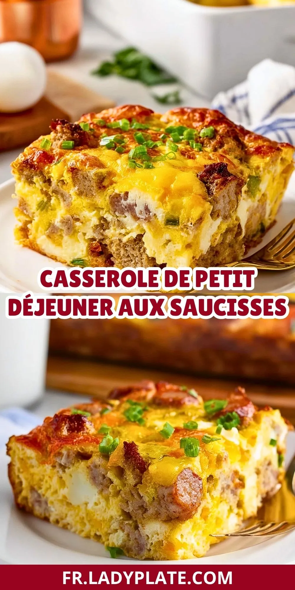 Casserole de Petit Déjeuner aux Saucisses (2)