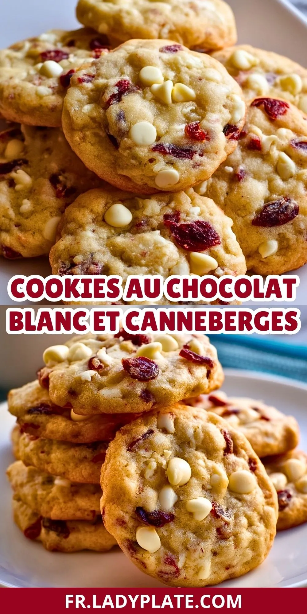 Cookies Au Chocolat Blanc Et Canneberges (2)