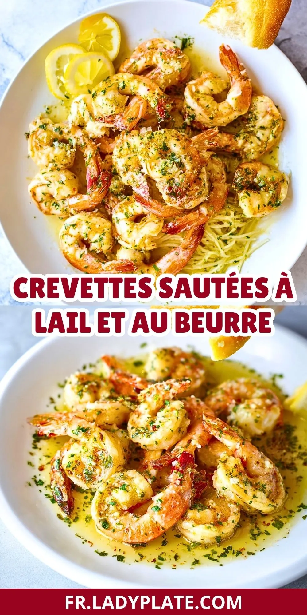 Crevettes Sautées à LAil et au Beurre (2)