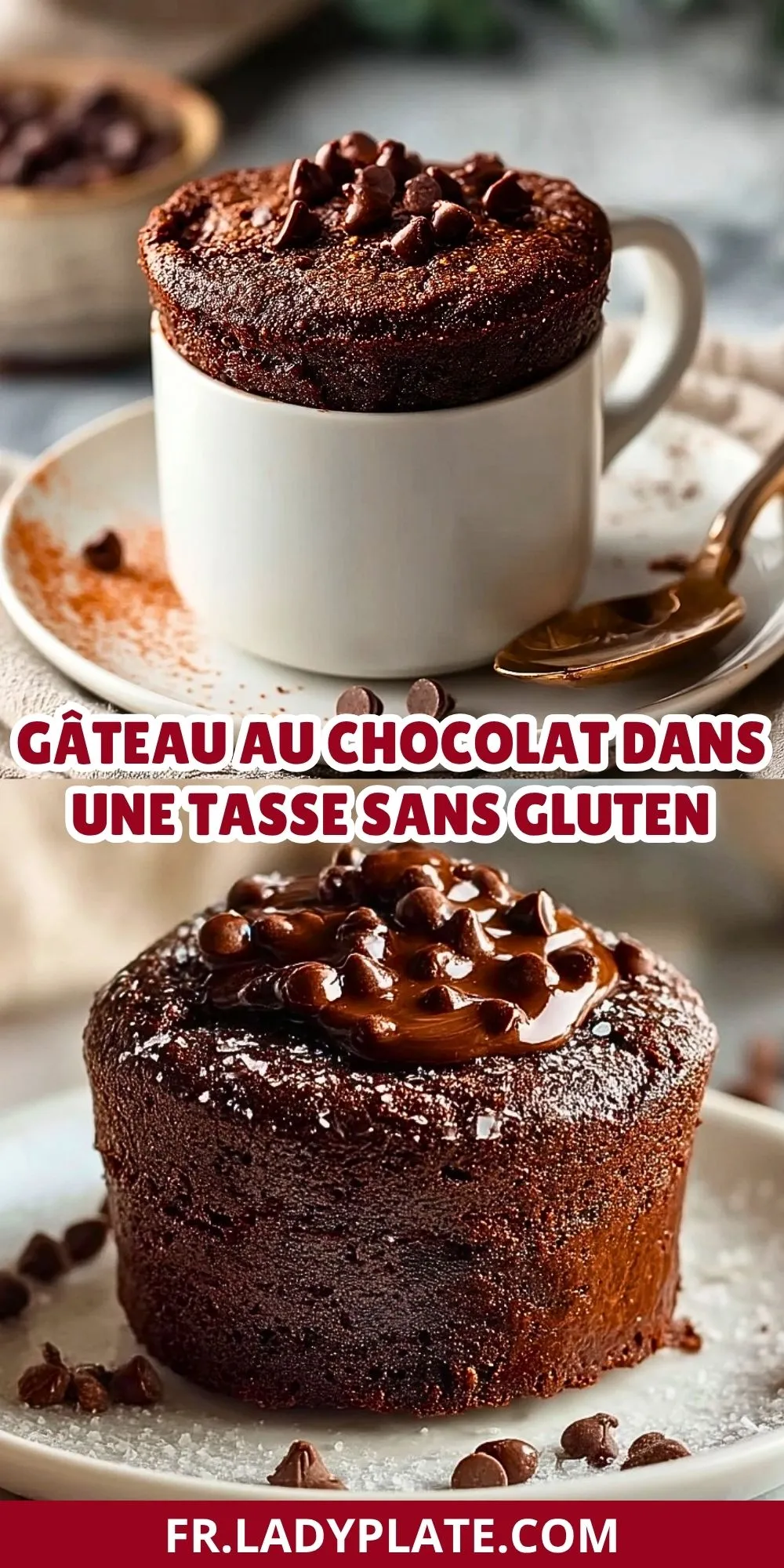 Gâteau Au Chocolat Dans Une Tasse Sans Gluten (2)