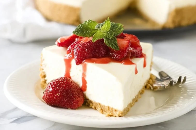 Gâteau Au Fromage Blanc Sans Cuisson