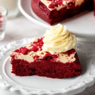 Gâteau aux Biscuits Velours Rouge