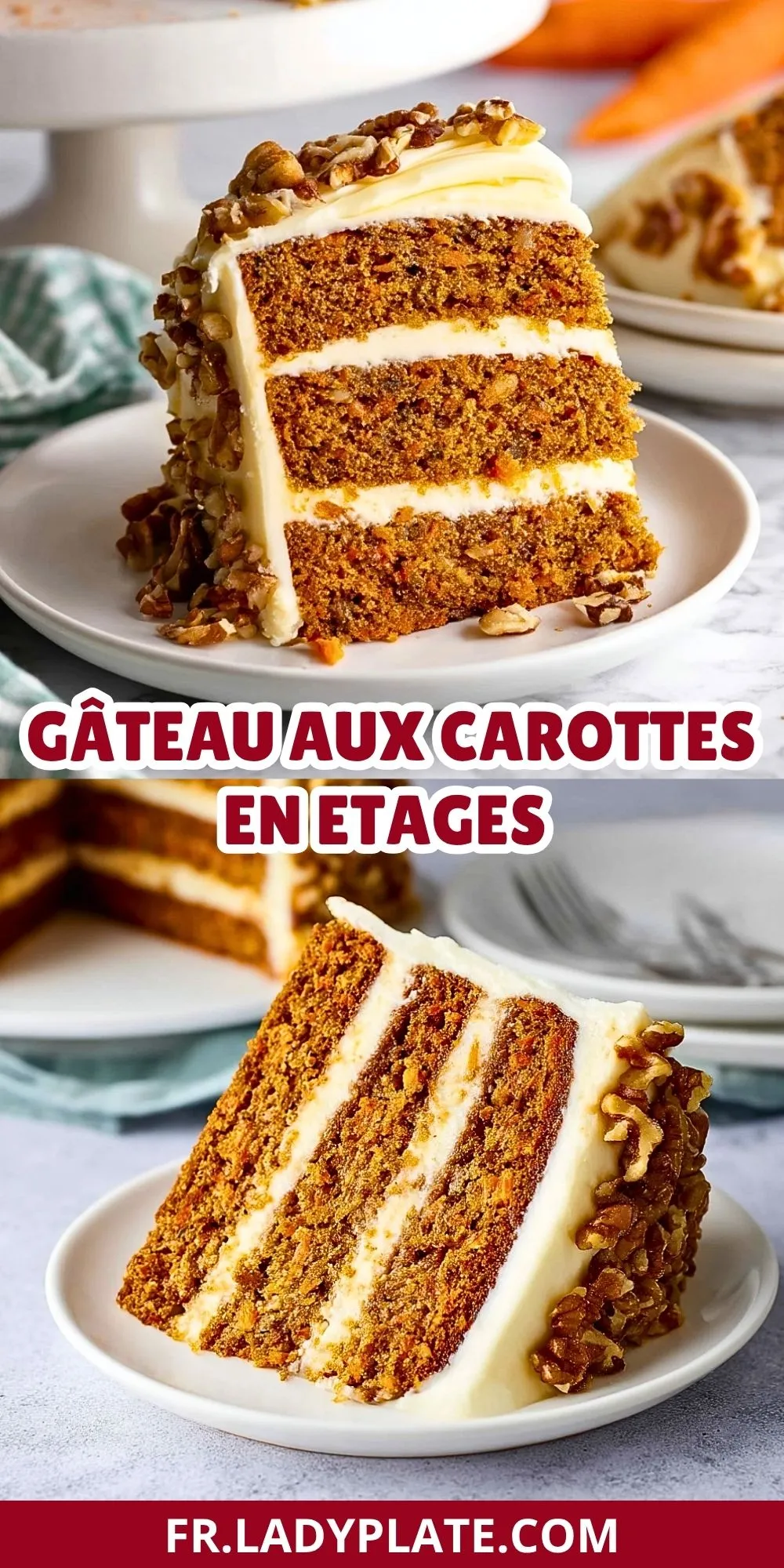 Gâteau Aux Carottes En Etages (2)