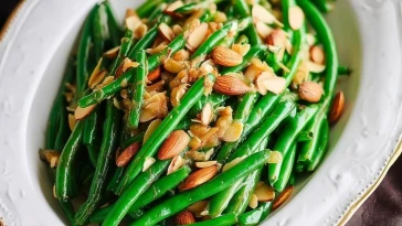 Haricots Verts Amandine