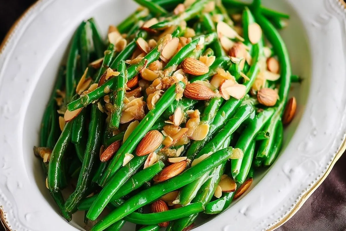 Haricots Verts Amandine