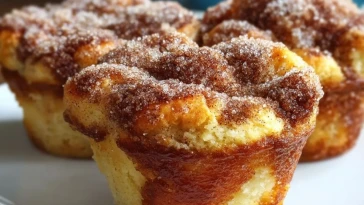 Muffins Français à la Cannelle et au Sucre
