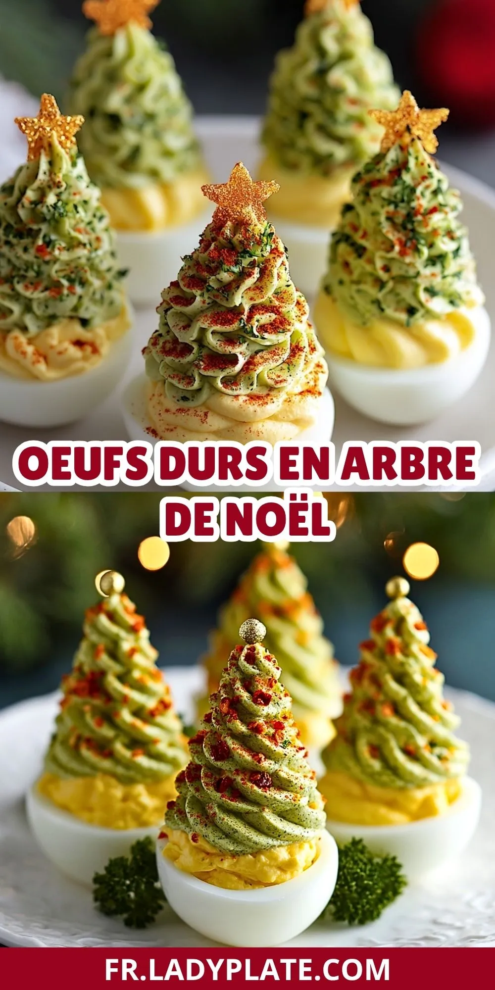 Oeufs Durs En Arbre De Noël (2)