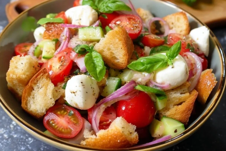 Panzanella Classique avec Mozzarella