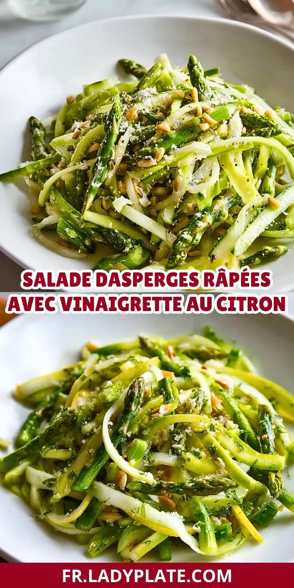 Salade DAsperges Râpées Avec Vinaigrette Au Citron (2)