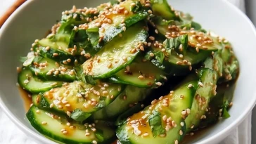 Salade De Concombres Japonaise