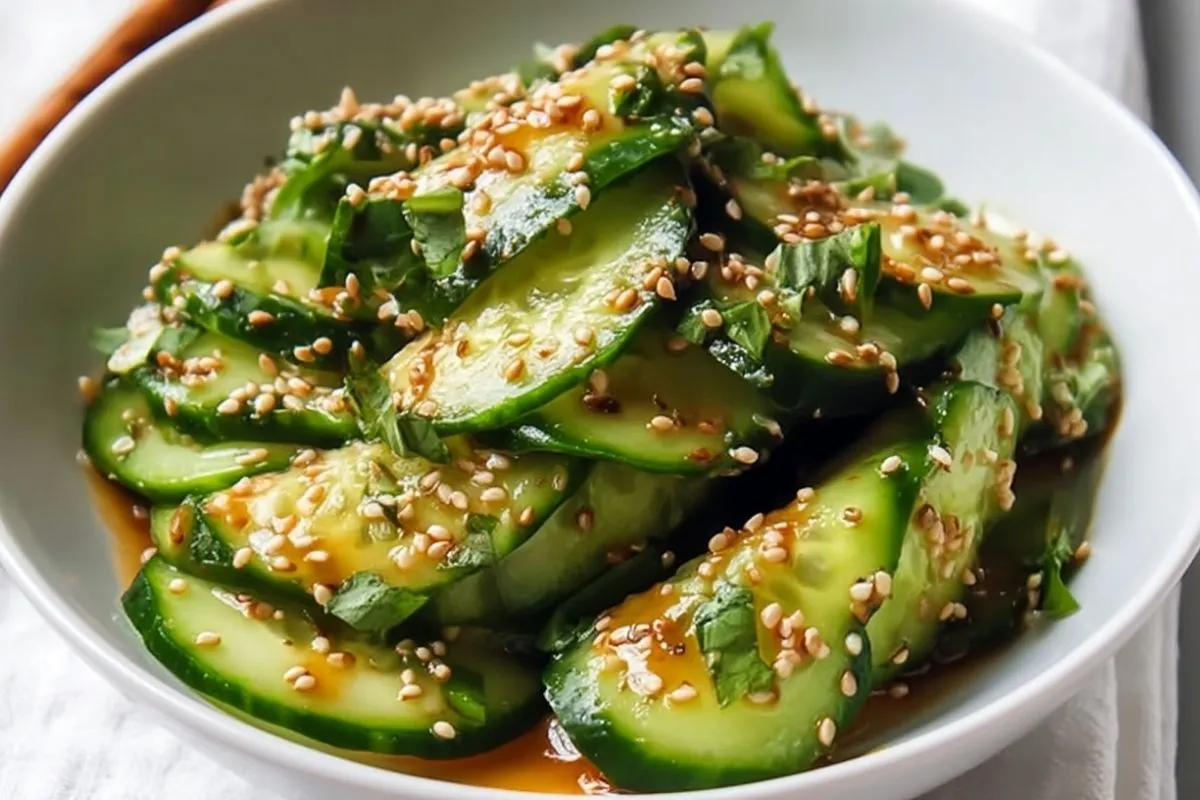 Salade De Concombres Japonaise