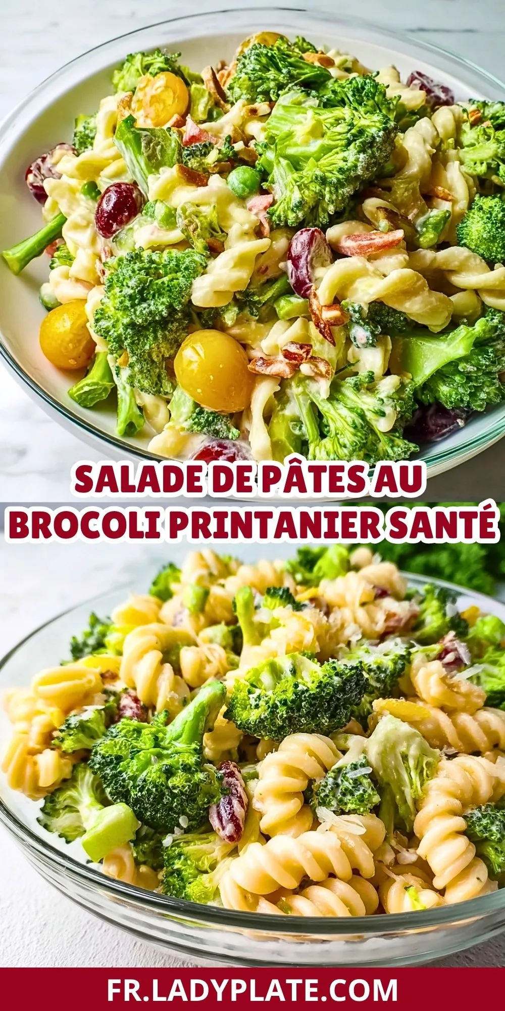 Salade De Pâtes Au Brocoli Printanier Santé (2)