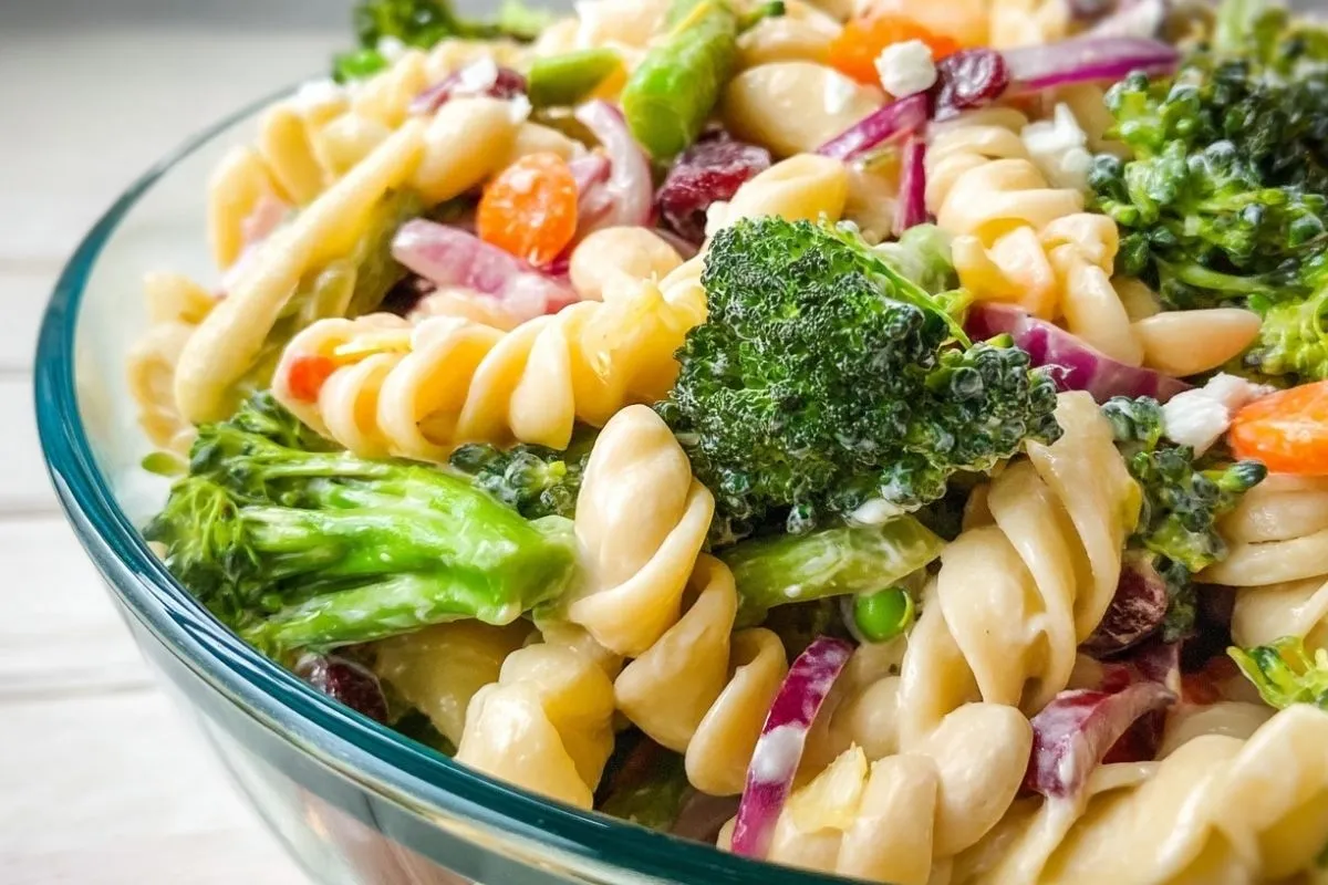 Salade De Pâtes Au Brocoli Printanier Santé