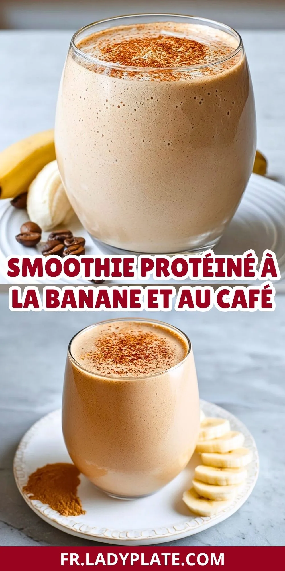 Smoothie Protéiné à la Banane et au Café (2)