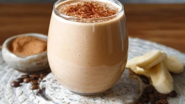 Smoothie Protéiné à la Banane et au Café