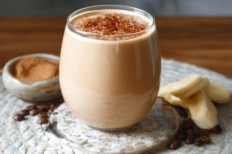 Smoothie Protéiné à la Banane et au Café