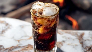 Soda Cola Crémeux au Citron Vert