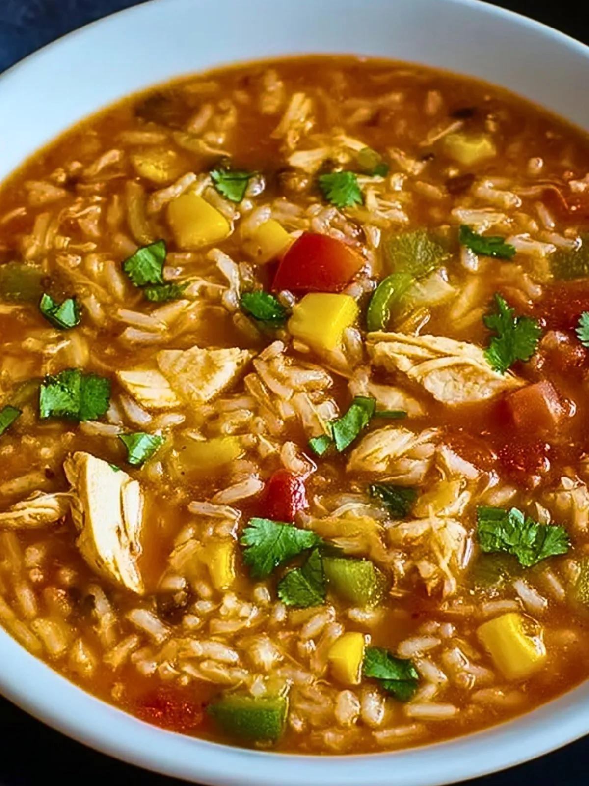 Soupe De Poulet Mexicaine Au Riz (1)