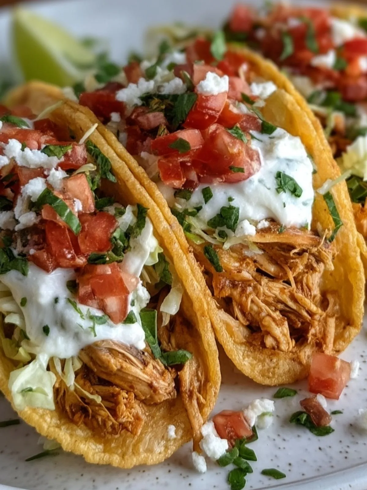 Tacos De Poulet Ranch Marinés À La Mijoteuse (1)