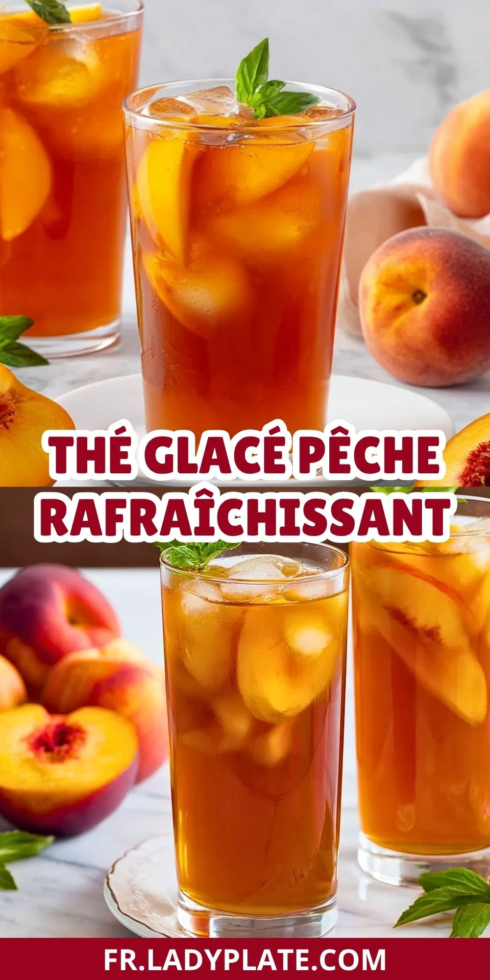 Thé Glacé Pêche Rafraîchissant (2)