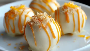 Truffes à la Crème dOrange